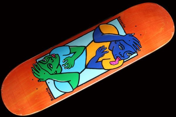Nick Boserio Double Head Orange Deck 8.5  Online now