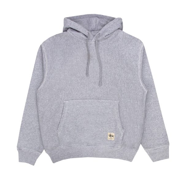Contrast Stitch Label Hoodie Cheap - Image 2