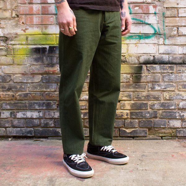Herringbone Hunting Trousers Online Sale - Image 5
