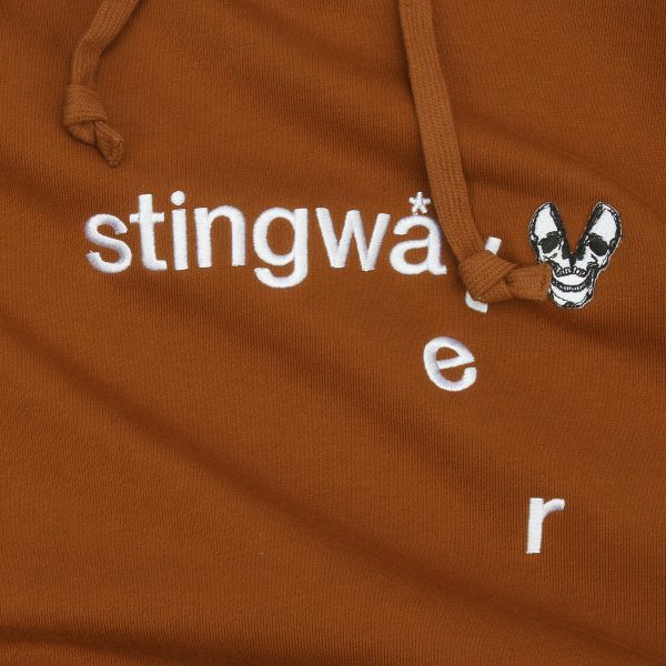 Embroidered Melting Logo Hoodie Online Hot Sale - Image 2