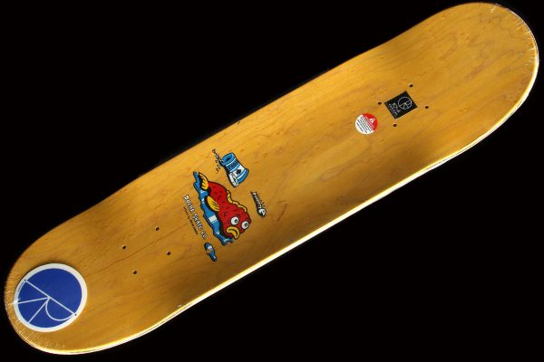 Dane Brady Fish Bowl Yellow Deck 8.25  Online now - Image 2