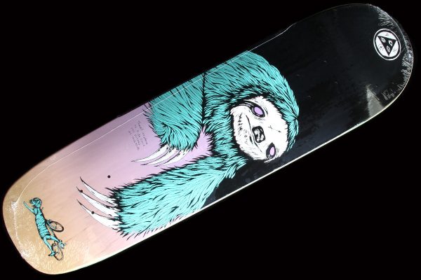 Sloth on Son of Planchette Black Lavender Deck - 8.375 Supply