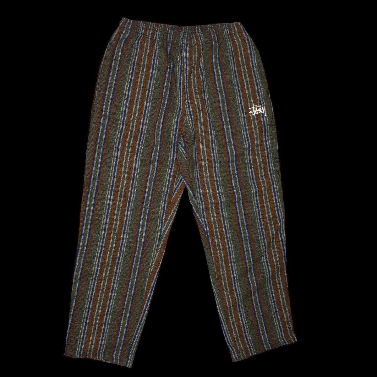 Wool Stripe Relaxed Pant on Sale