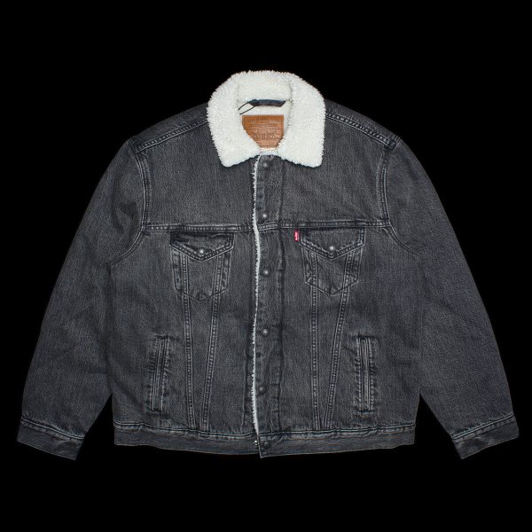 Vintage Fit Sherpa Trucker Jacket Online Sale