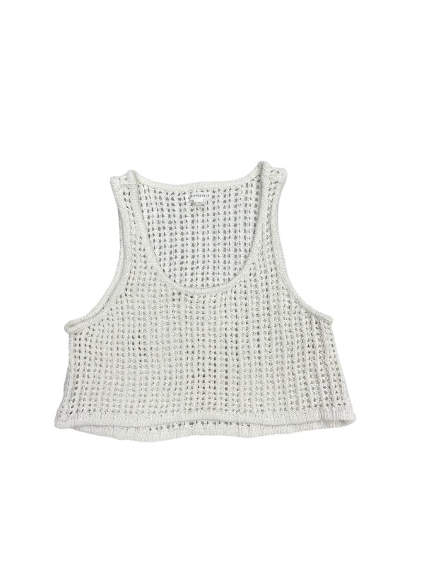Top Sleeveless By Aeropostale In Cream, Size: Xl Hot on Sale