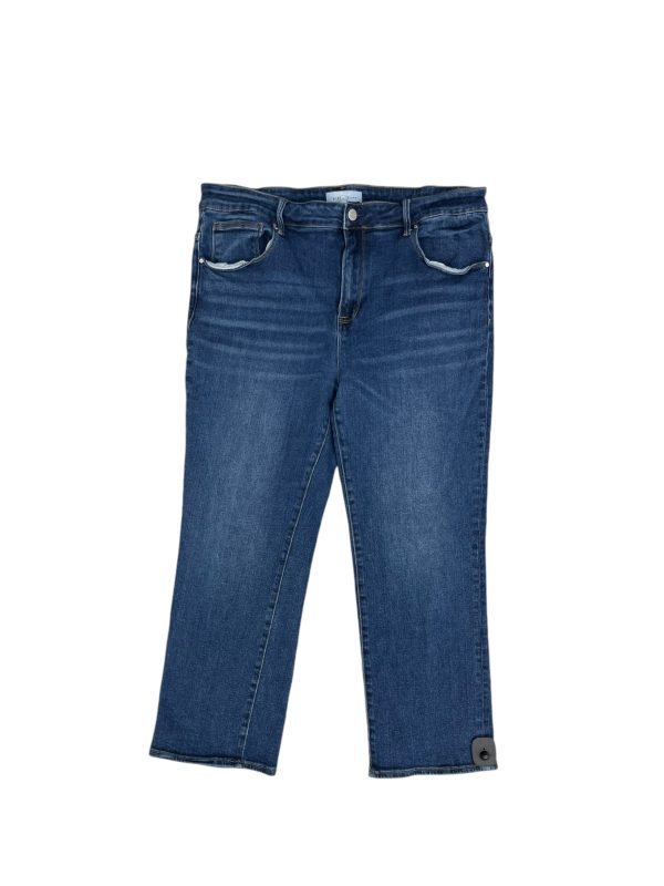 Jeans Boot Cut By Risen In Blue Denim, Size: 2x Online now
