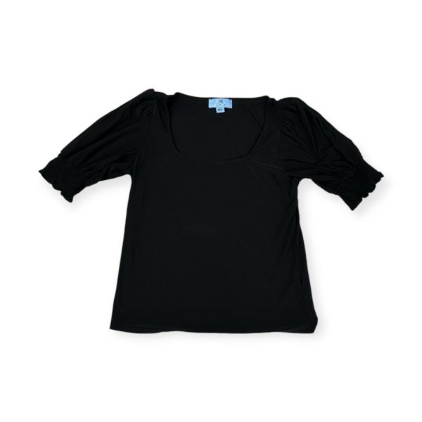 Top Short Sleeve By Cece In Black, Size: S For Discount