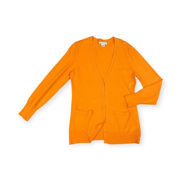 Sweater By Liz Claiborne In Orange, Size: L For Sale
